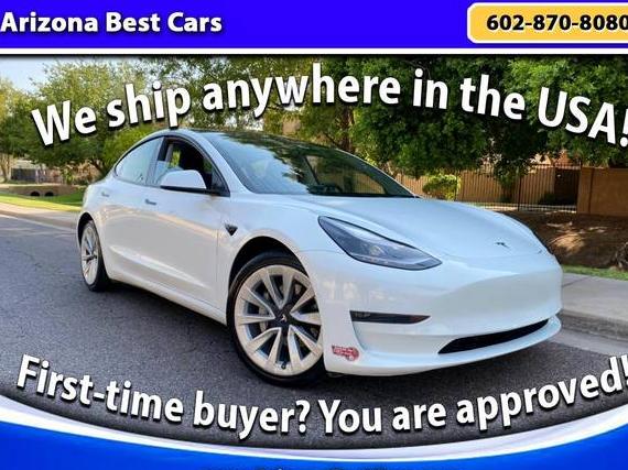 TESLA MODEL 3 2022 5YJ3E1EB8NF142796 image